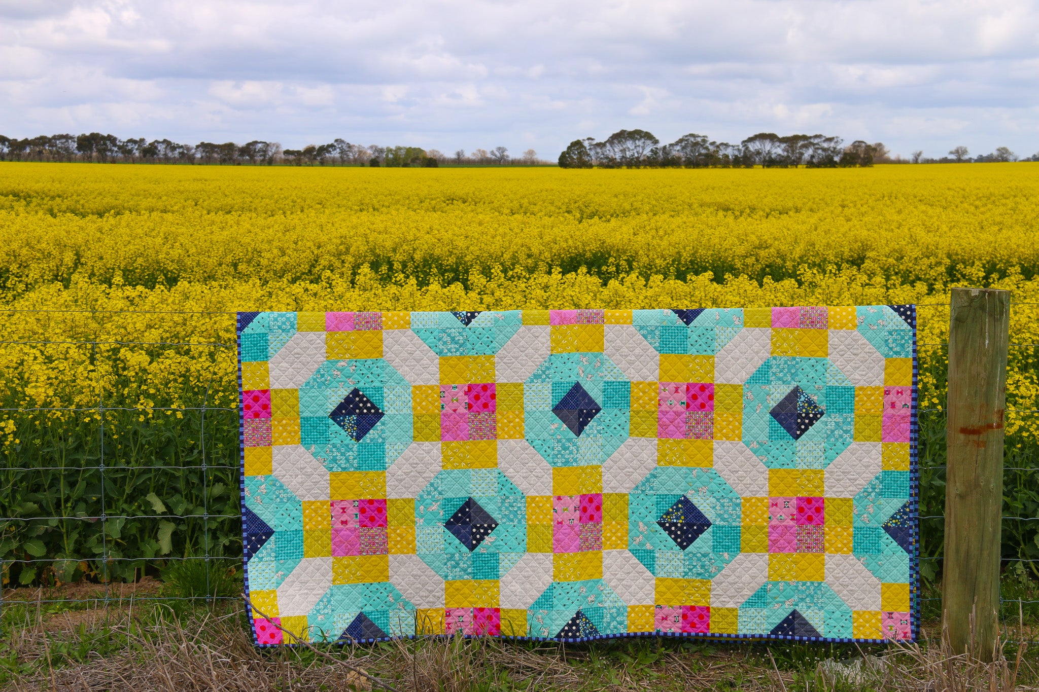 Wake Me Up Quilt Pattern - PDF