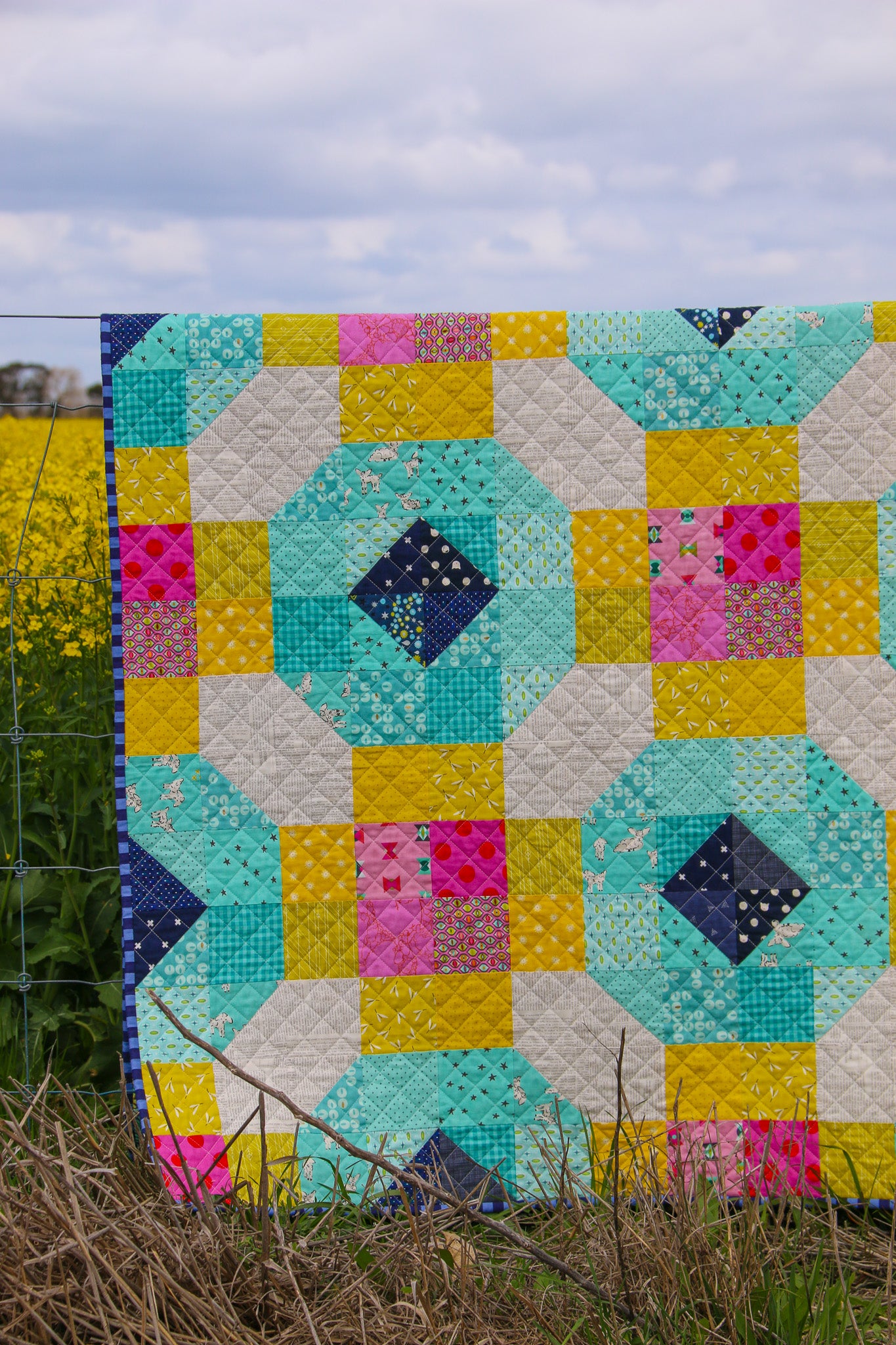 Wake Me Up Quilt Pattern - PDF
