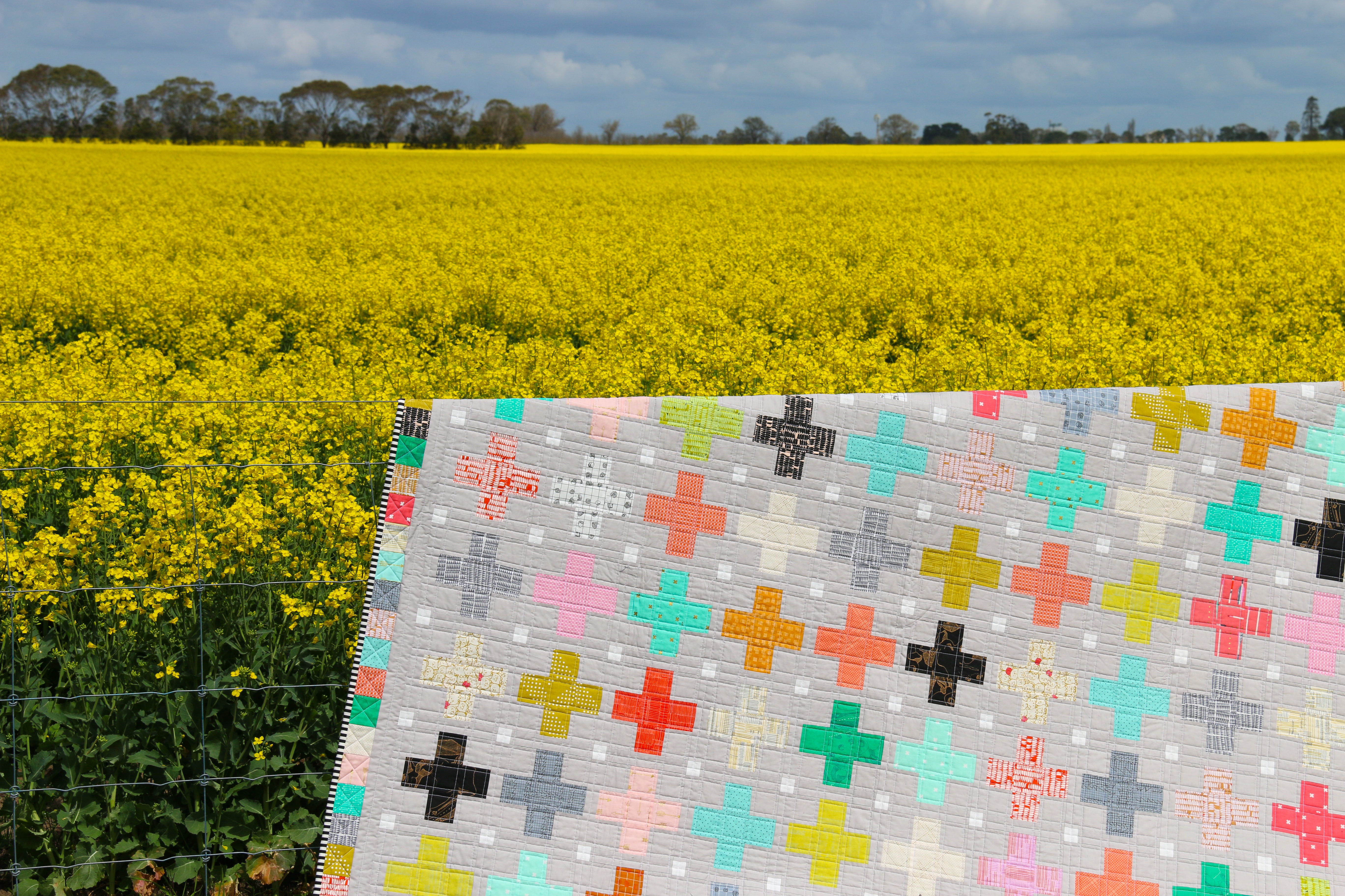 Little Crosses Quilt Pattern - PDF