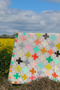 Little Crosses Quilt Pattern - Printed