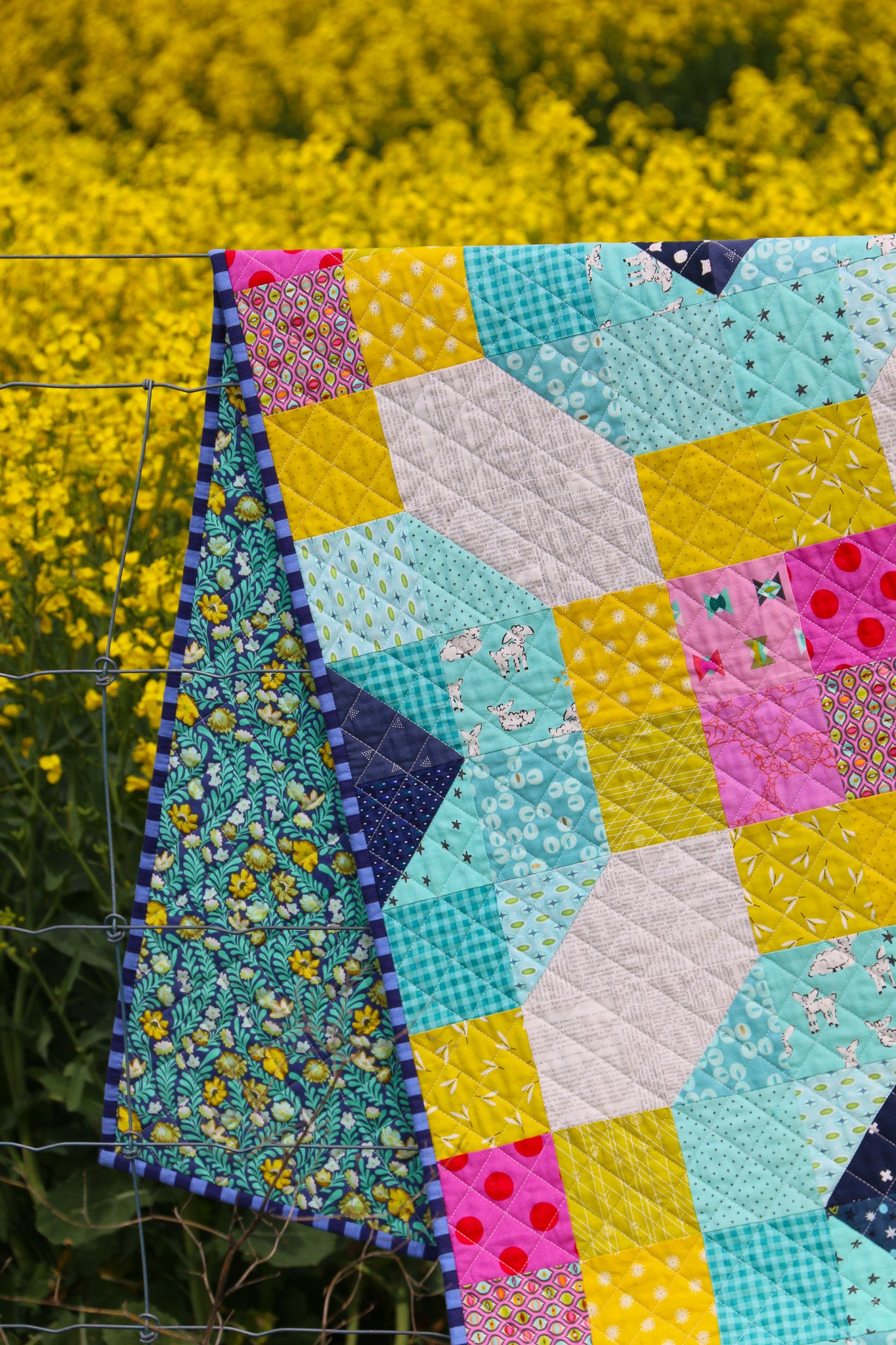Wake Me Up Quilt Pattern - PDF