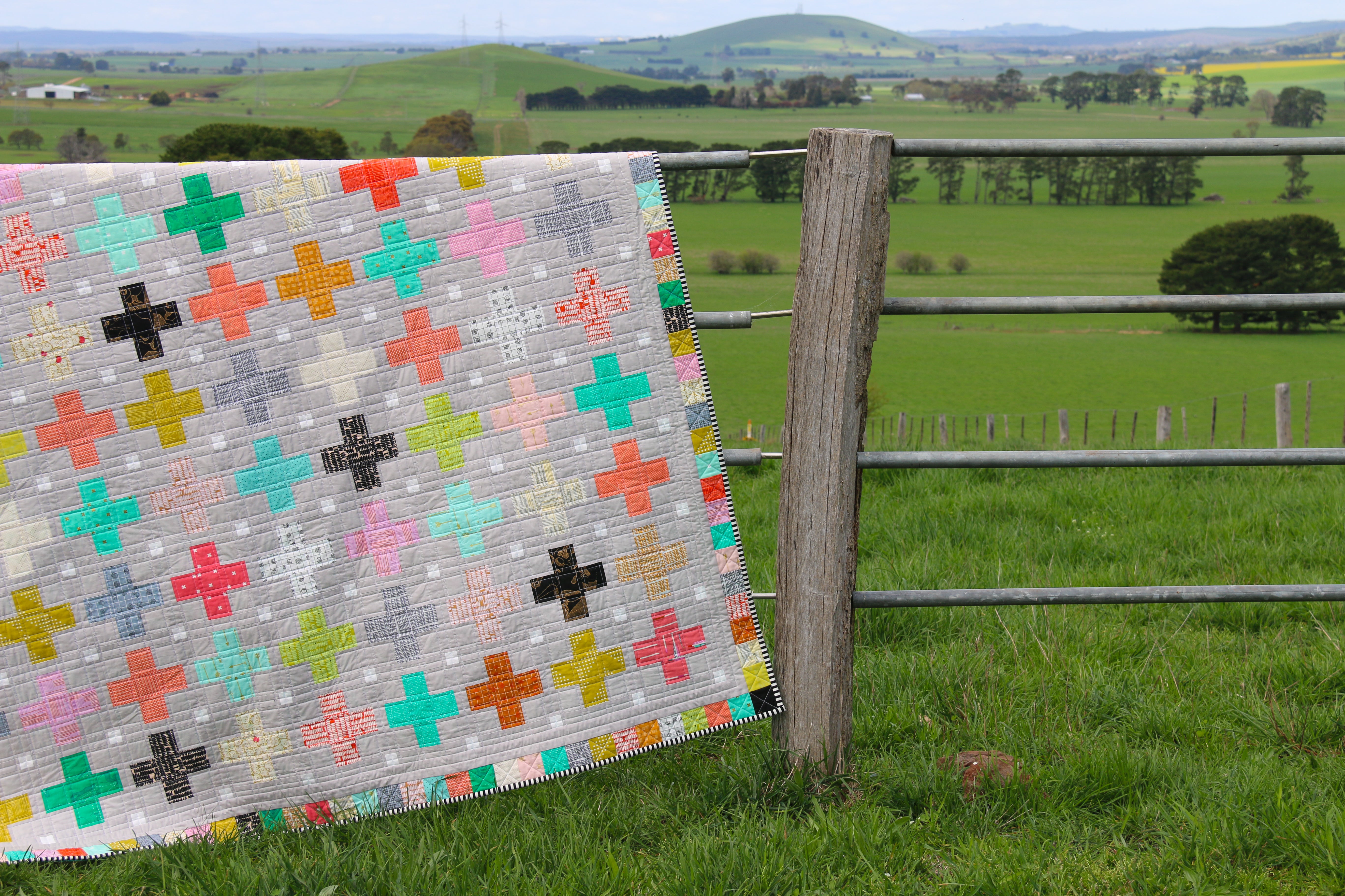 Little Crosses Quilt Pattern - PDF
