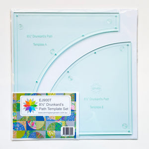 Drunkard's Path Template Set 8.5"