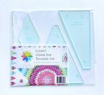 Load image into Gallery viewer, Orbital Star Quilt - Template Set
