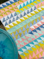 Load image into Gallery viewer, Go With The Flow Quilt Mini Pattern - PDF
