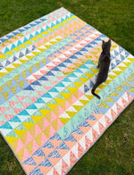 Load image into Gallery viewer, Go With The Flow Quilt Mini Pattern - PDF

