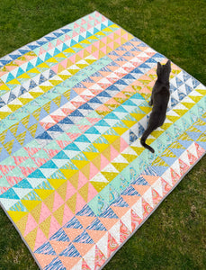 Go With The Flow Quilt Mini Pattern - PDF