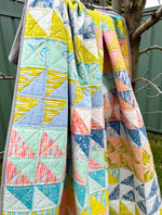 Load image into Gallery viewer, Go With The Flow Quilt Mini Pattern - PDF

