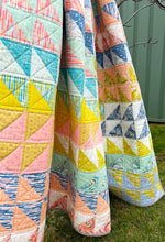 Load image into Gallery viewer, Go With The Flow Quilt Mini Pattern - PDF
