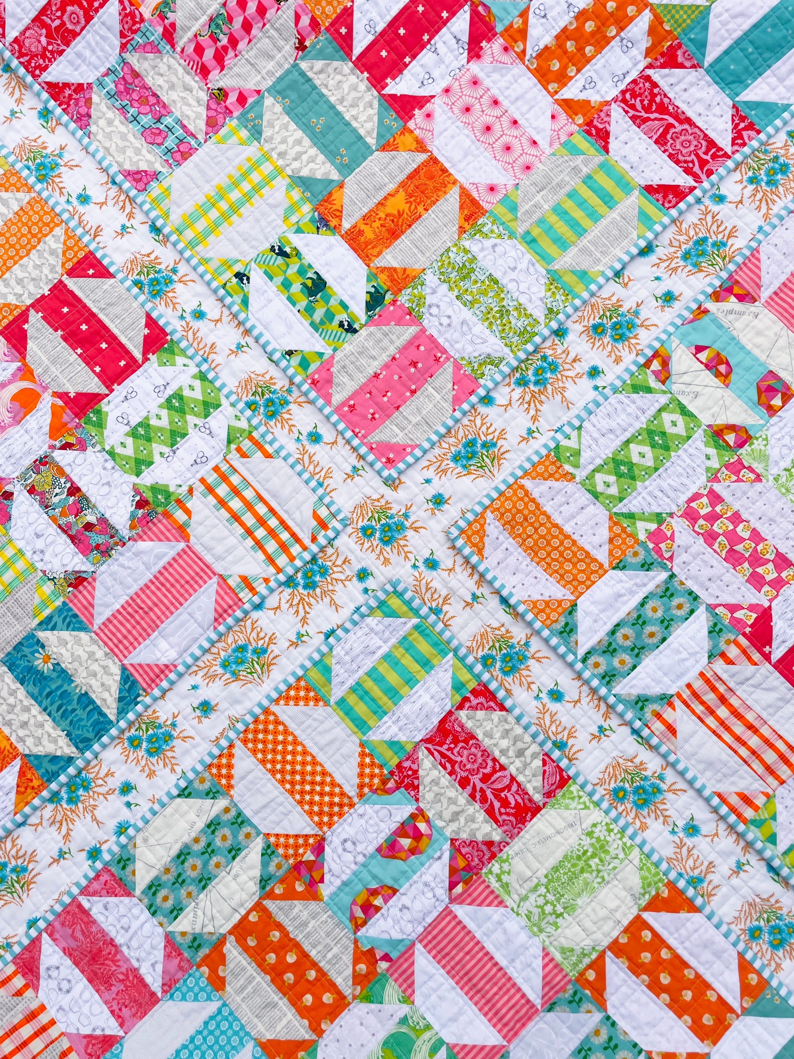 Round Trip Quilt Pattern - PDF