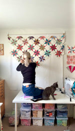 Load image into Gallery viewer, Liberty Stars Quilt - Template
