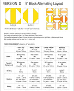 Load image into Gallery viewer, Round Trip Quilt Pattern - PDF
