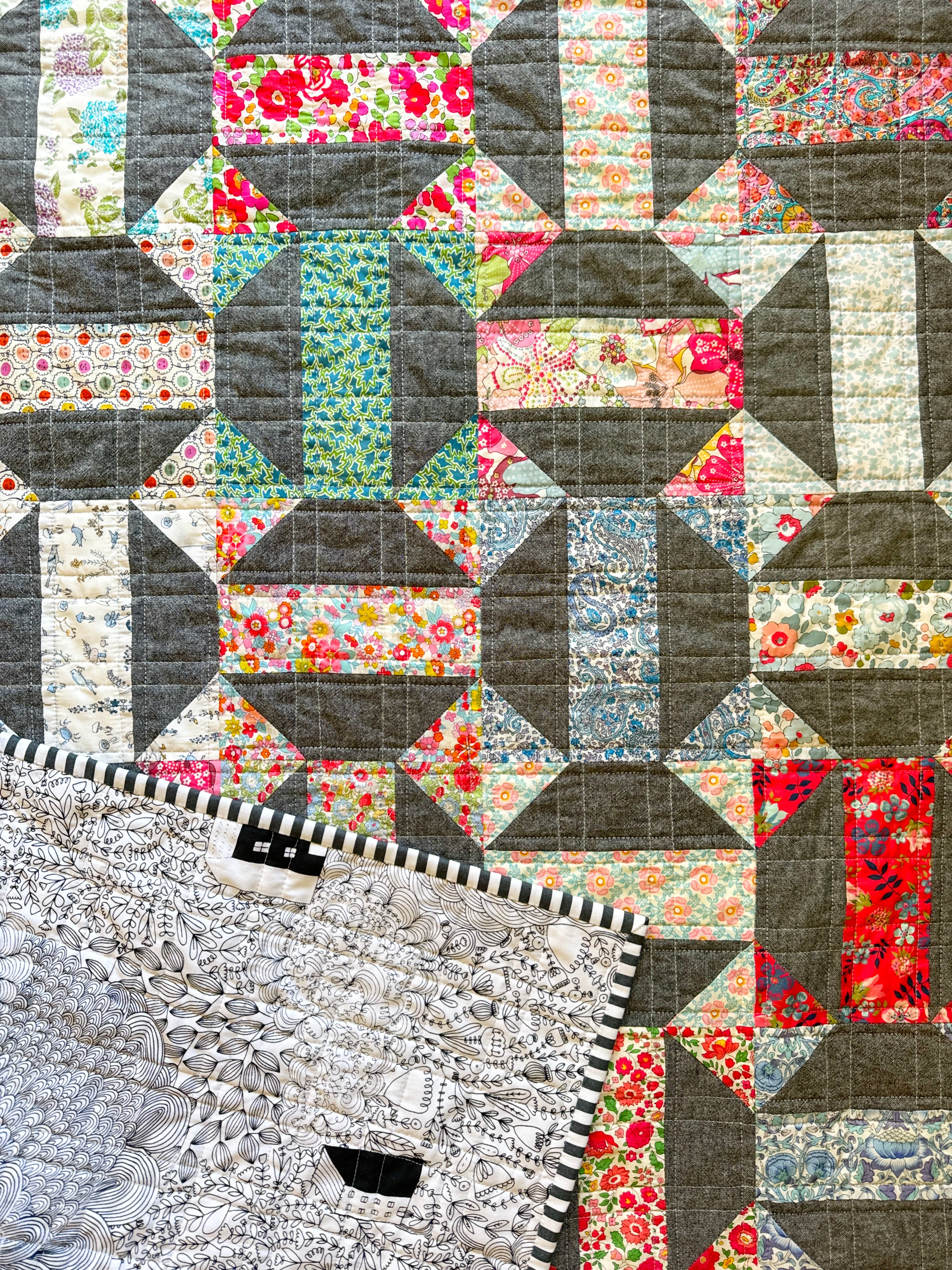 Round Trip Quilt Pattern - PDF