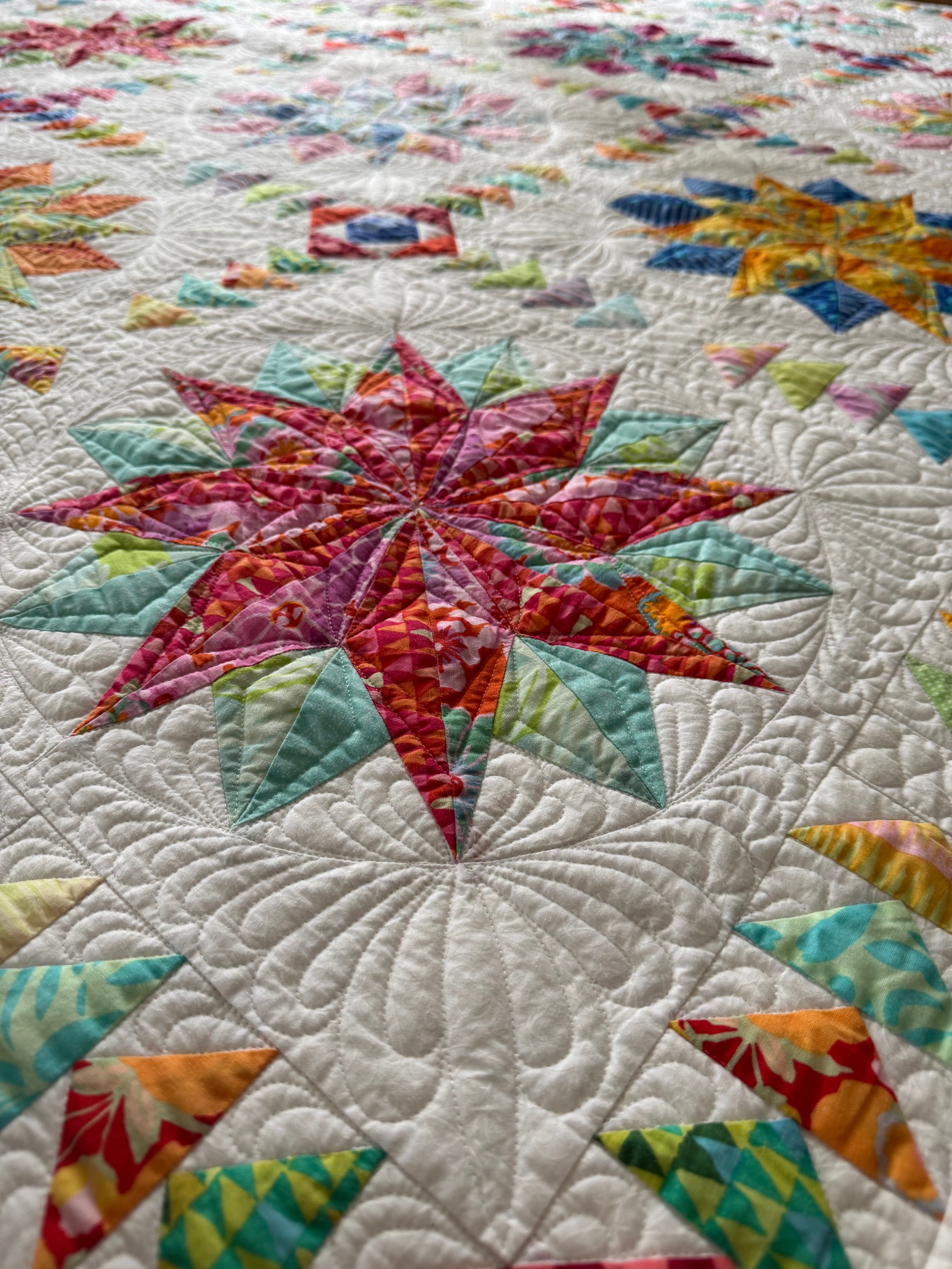 Harlequin Stars Quilt - Template Set