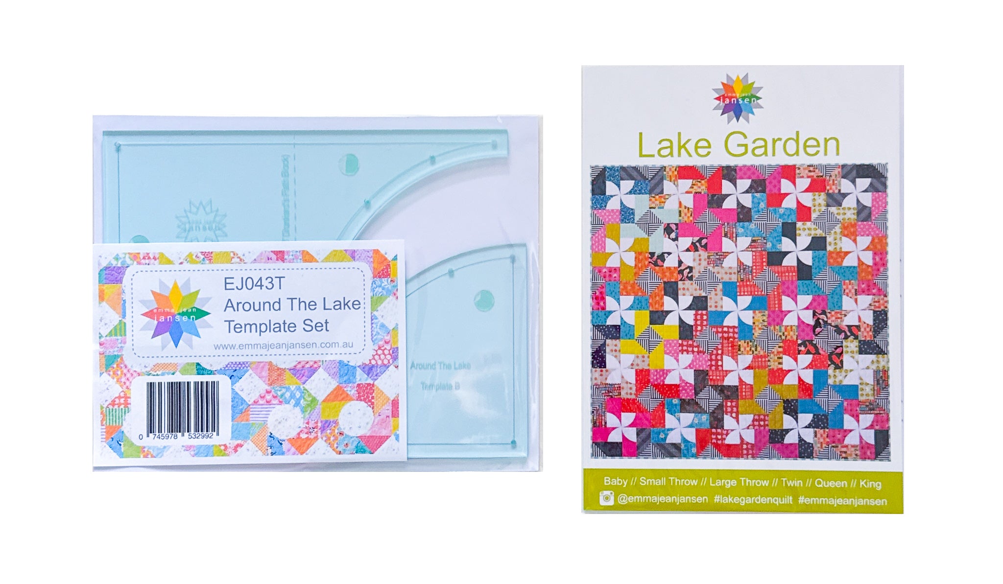 Lake Garden Pattern and Template Set