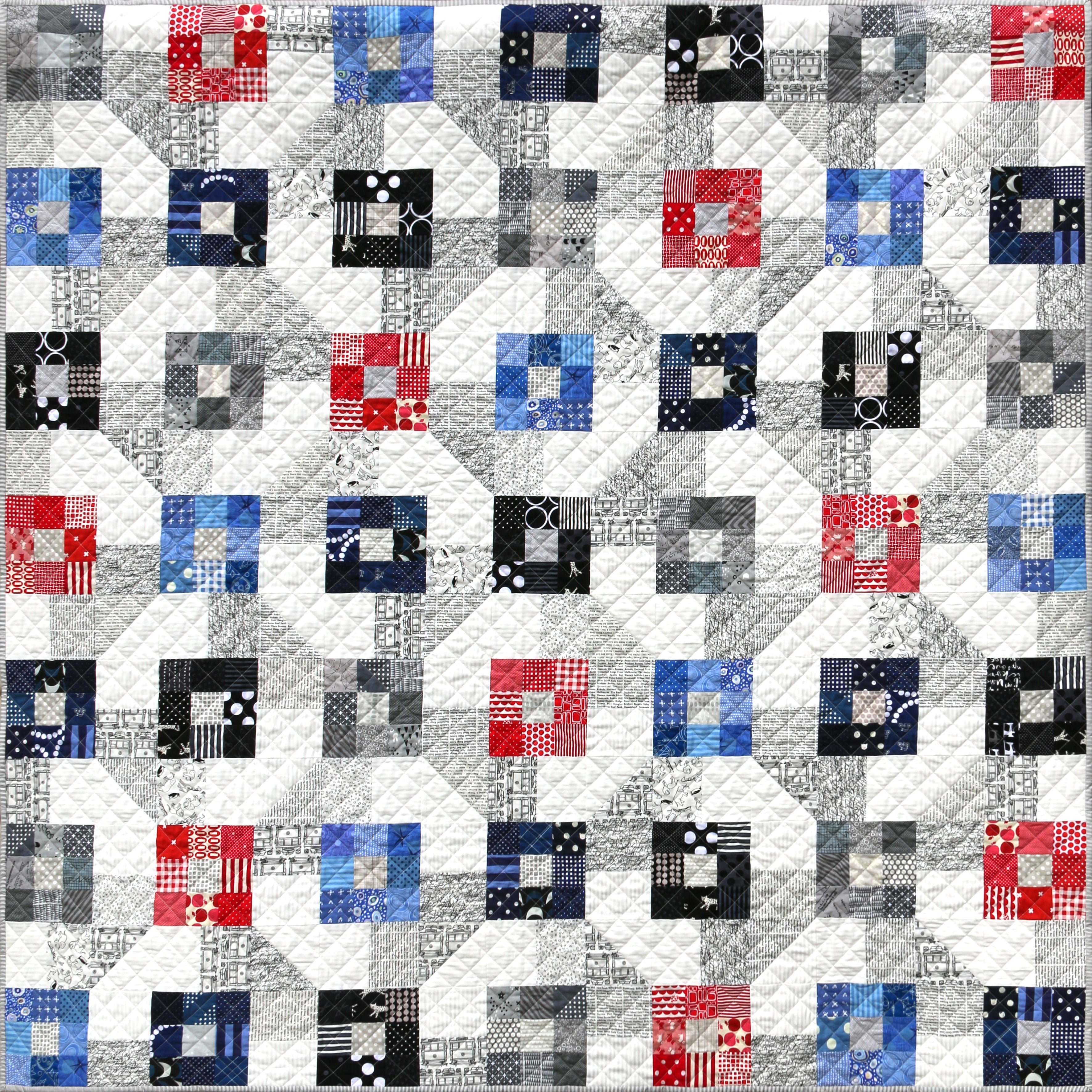 Mixed Lollies Quilt Pattern - PDF