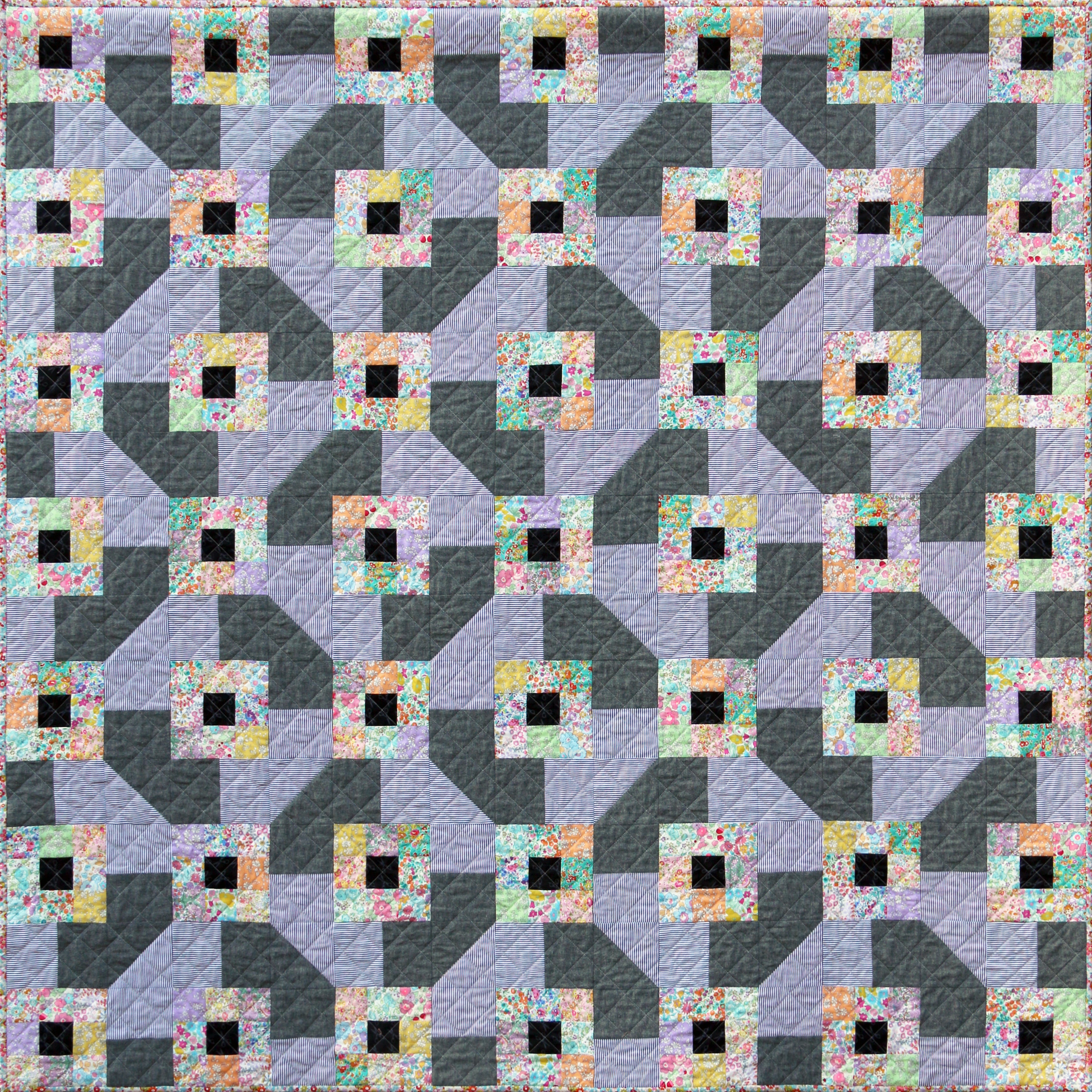 Mixed Lollies Quilt Pattern - PDF