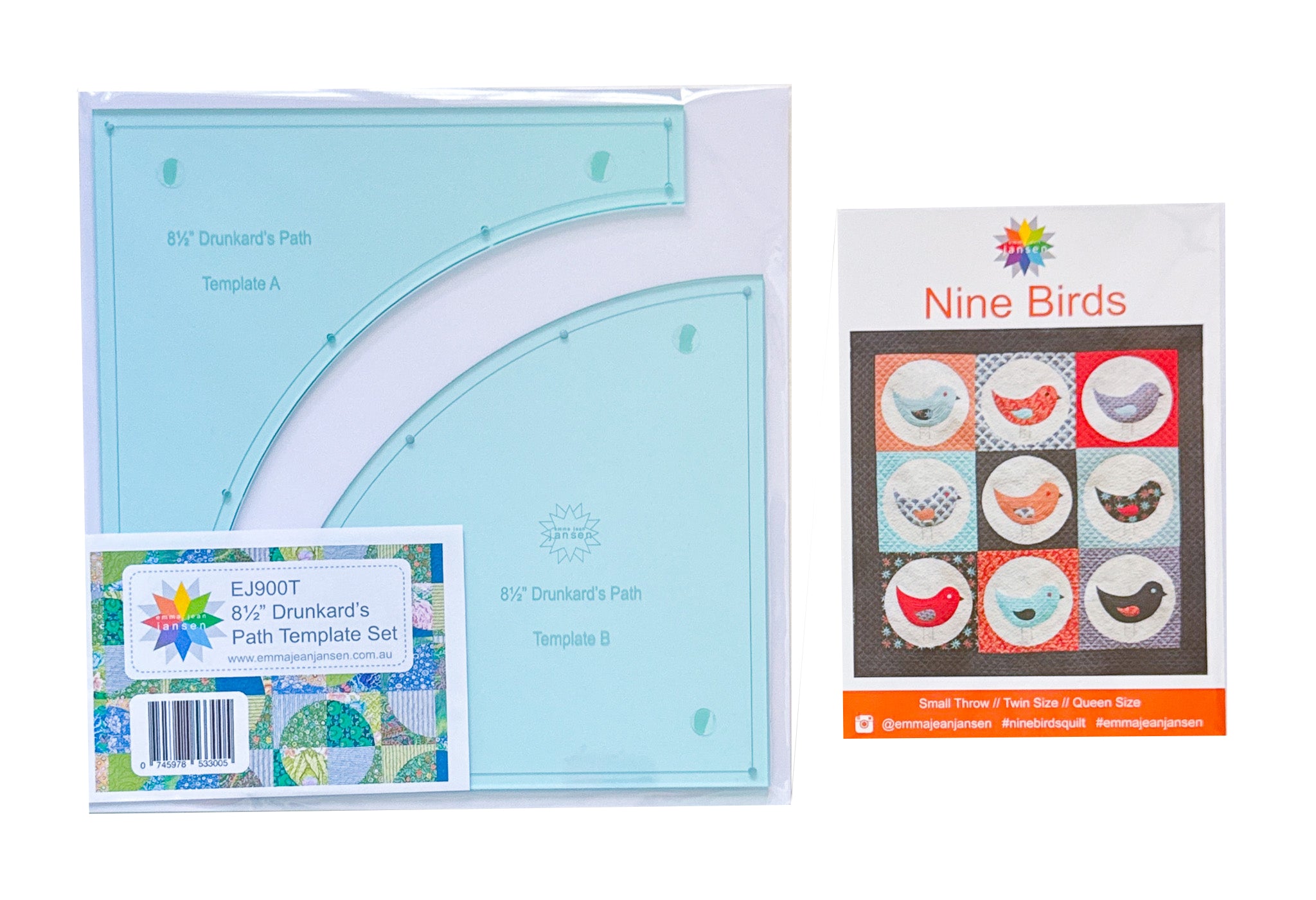 Nine Birds Pattern and Template Set