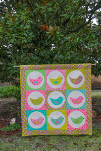 Nine Birds Quilt Pattern - PDF