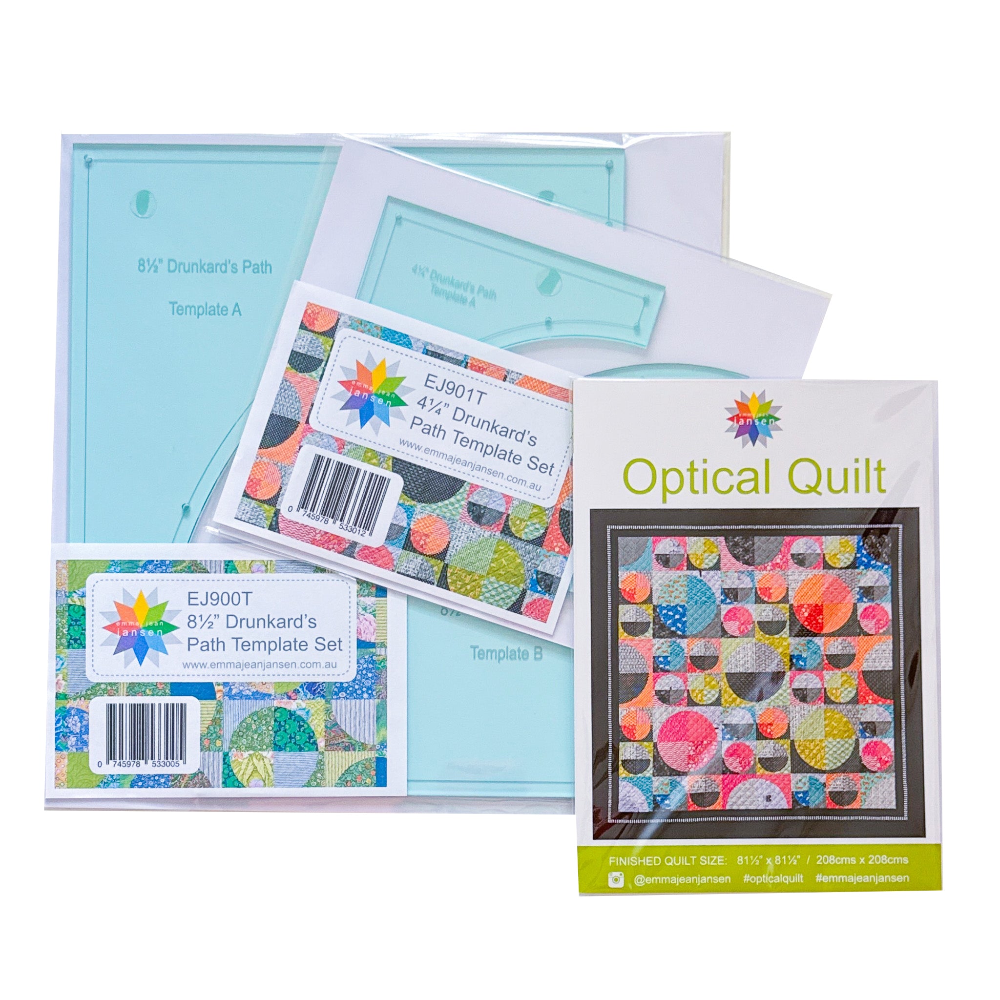 Optical Pattern and Template Set