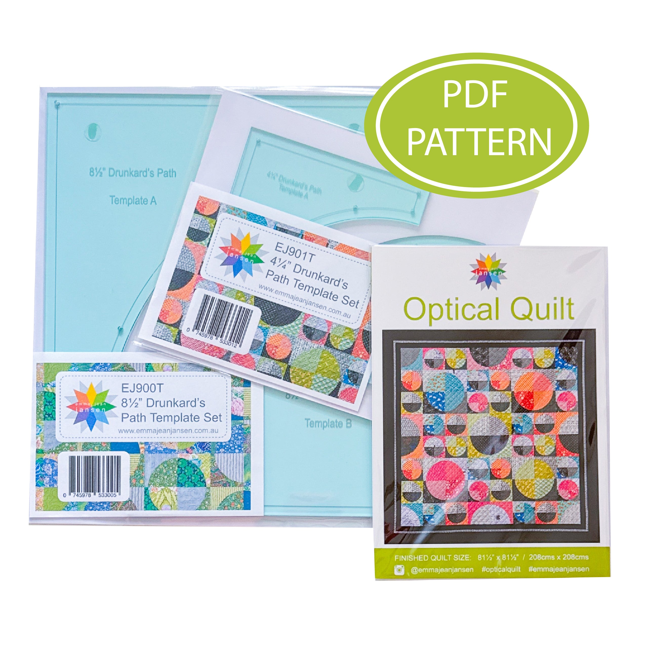 Optical PDF Pattern and Template Set