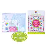 Load image into Gallery viewer, Orbital Star PDF Pattern and Template Set
