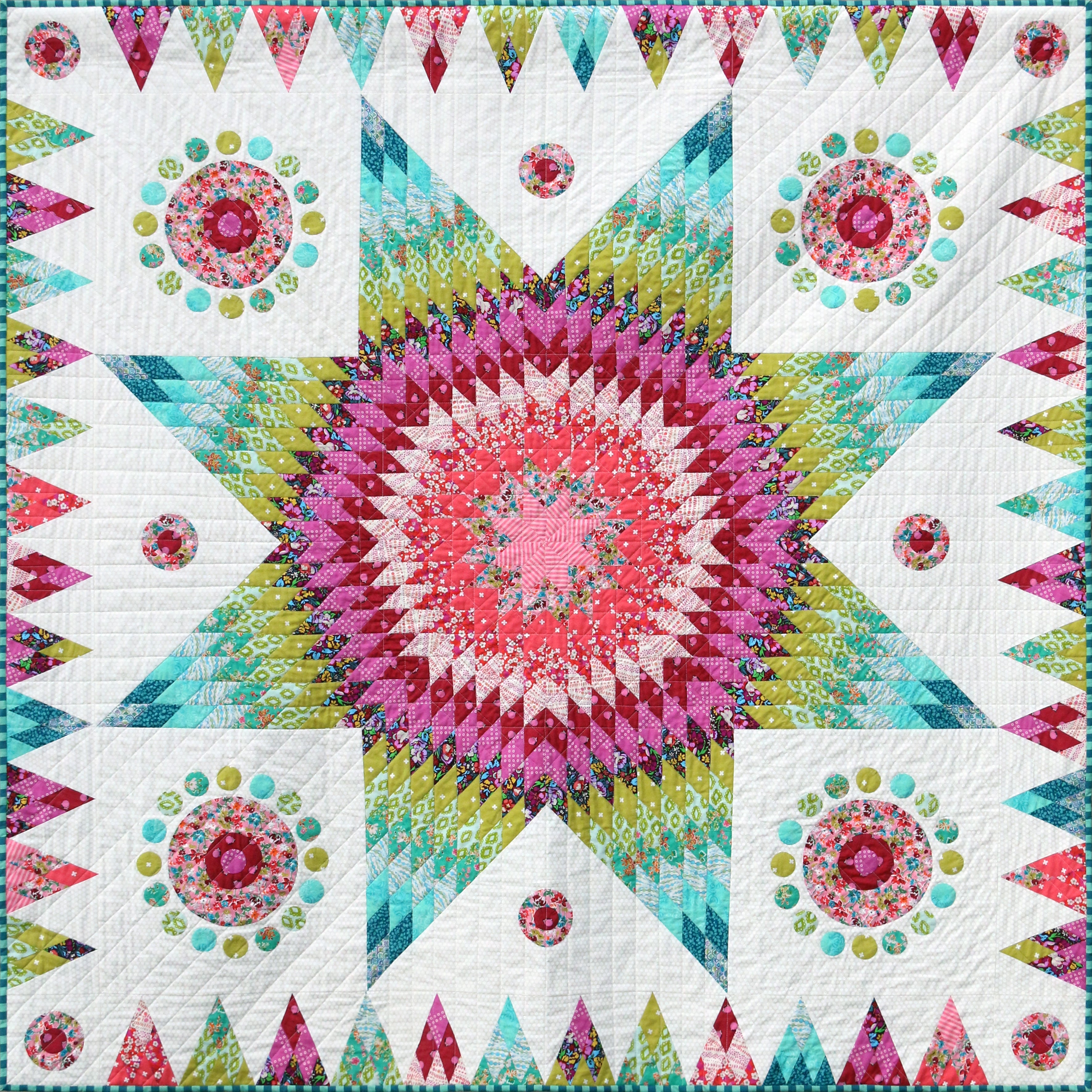 Orbital Star Quilt - Template Set
