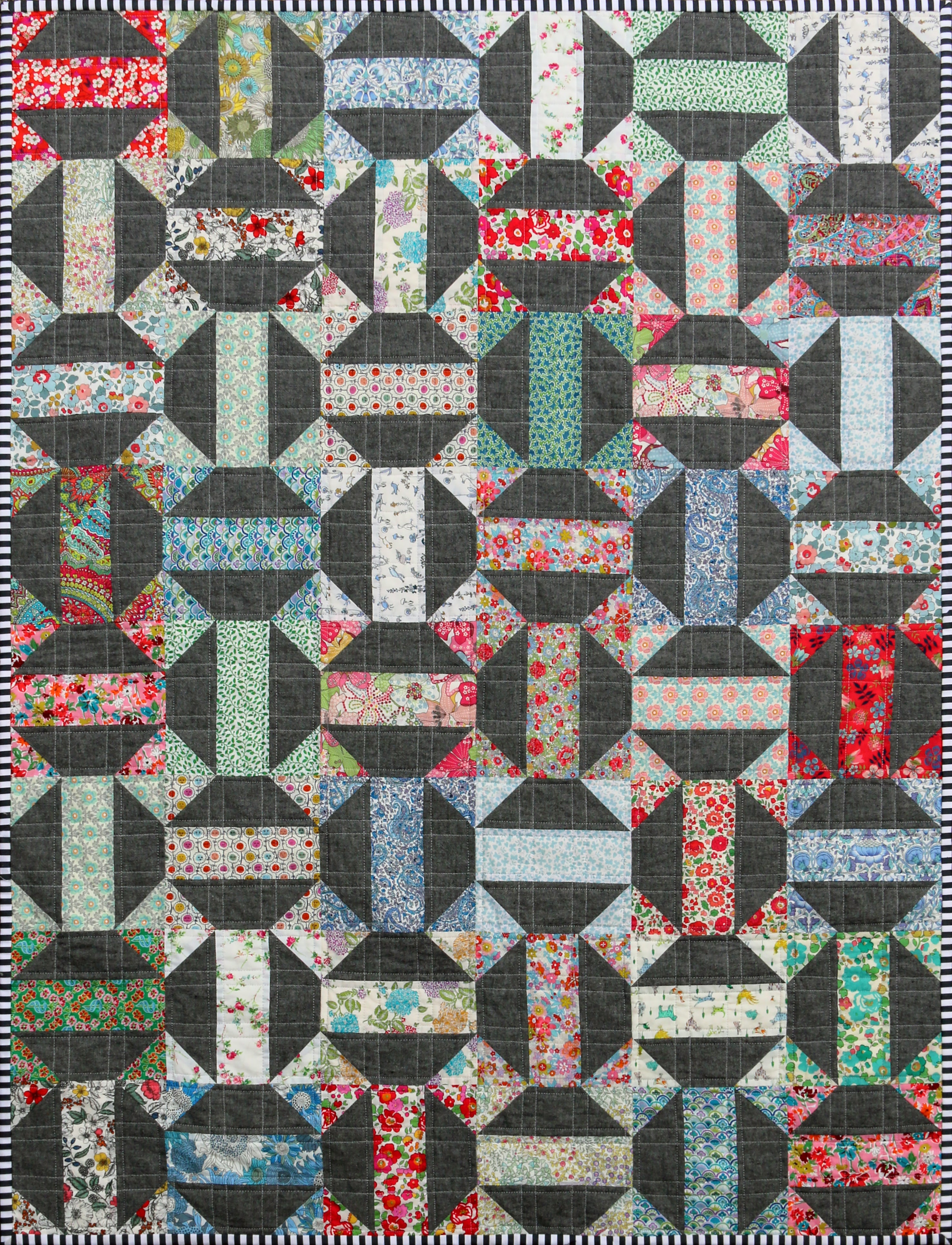 Round Trip Quilt Pattern - PDF