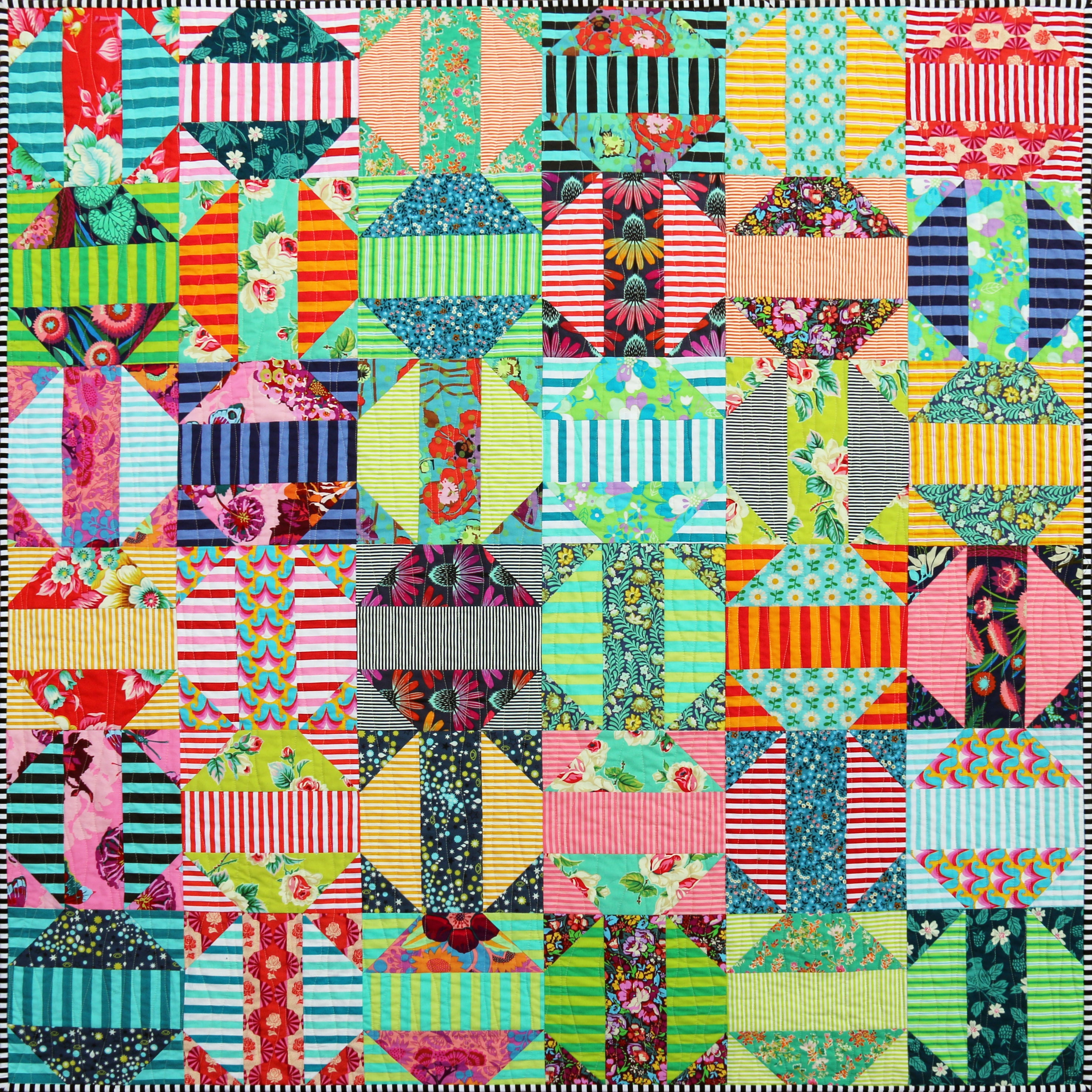 Round Trip Quilt Pattern - PDF
