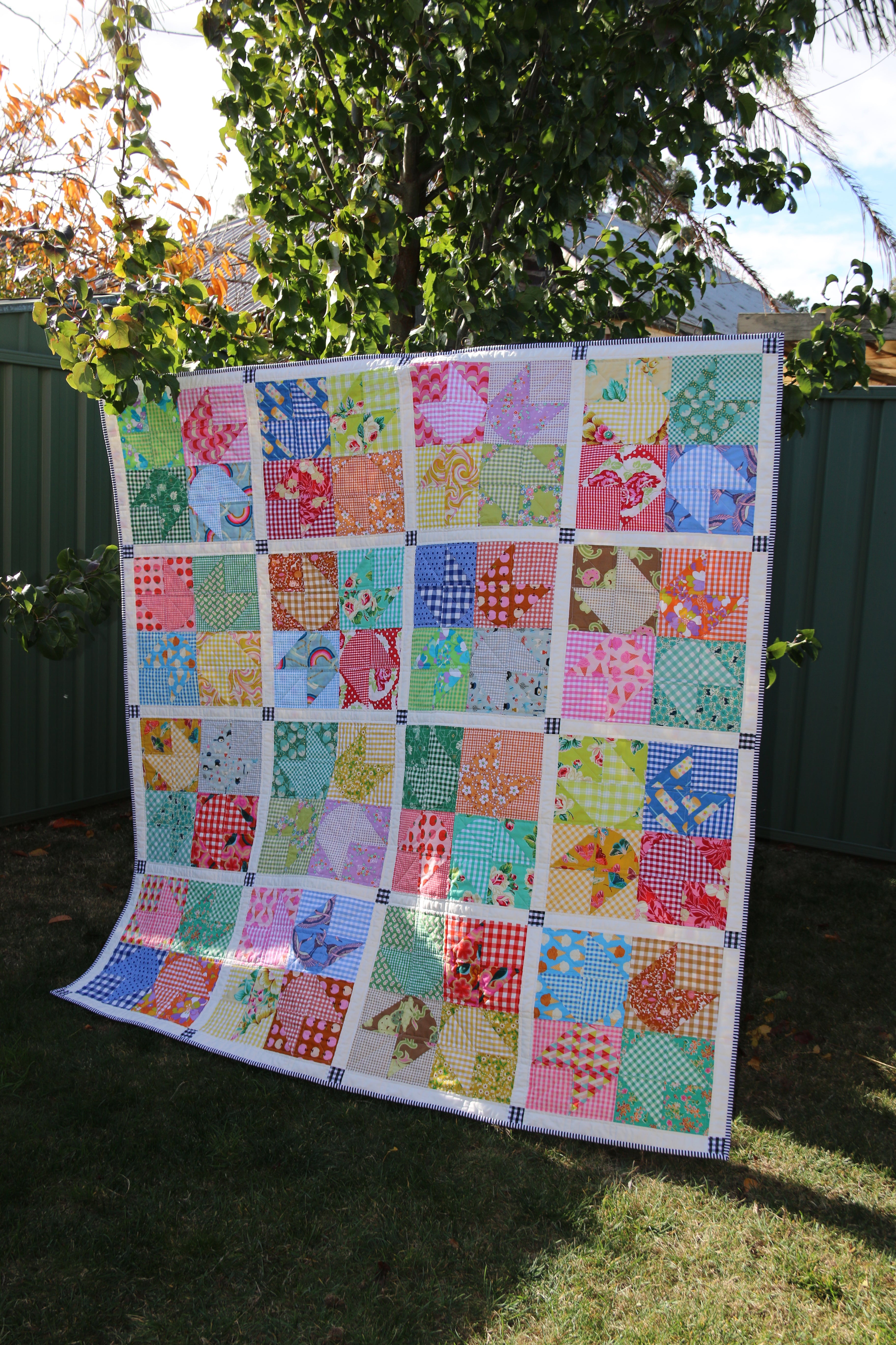 Tip Toe Quilt Pattern - PDF