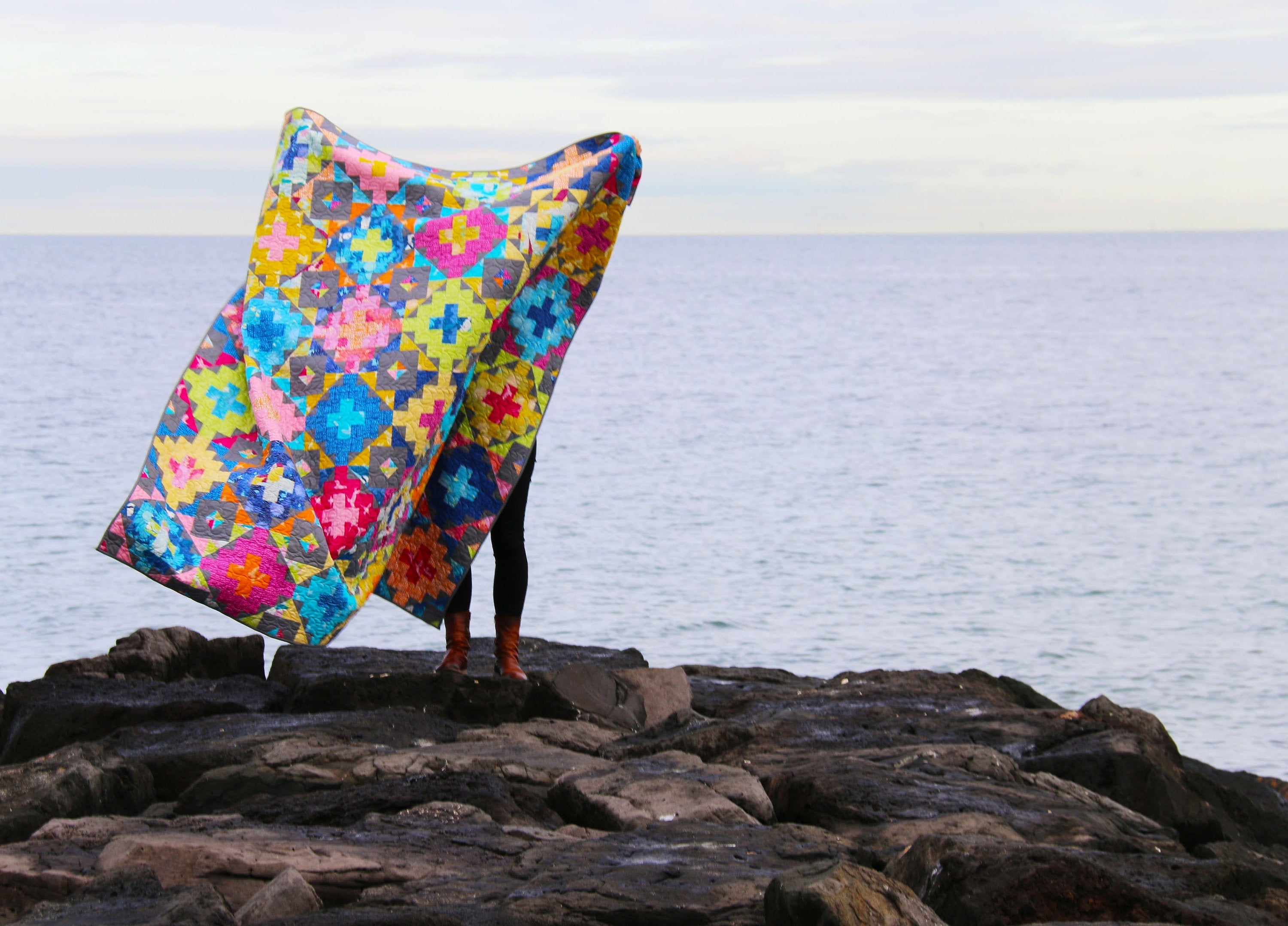 Cross Current Quilt Pattern - PDF