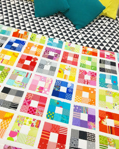 Colour Squared Quilt Mini Pattern - PDF