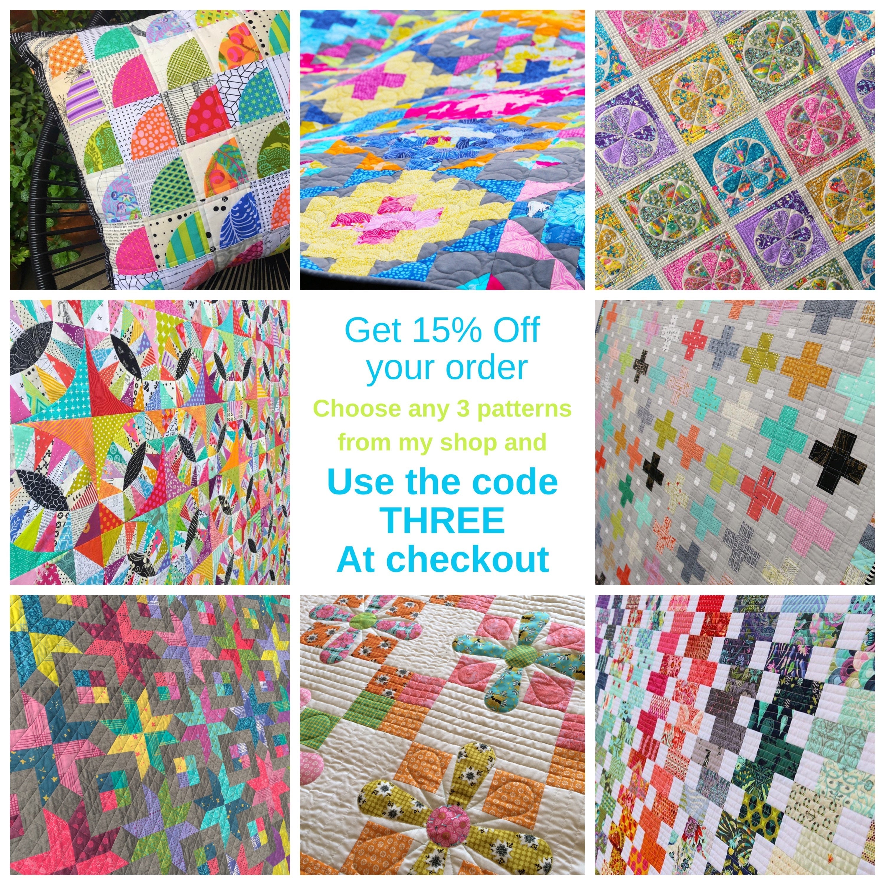 Tipsy Cushion Mini Pattern - PDF
