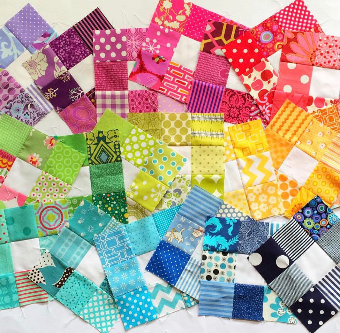 Colour Squared Quilt Mini Pattern - PDF