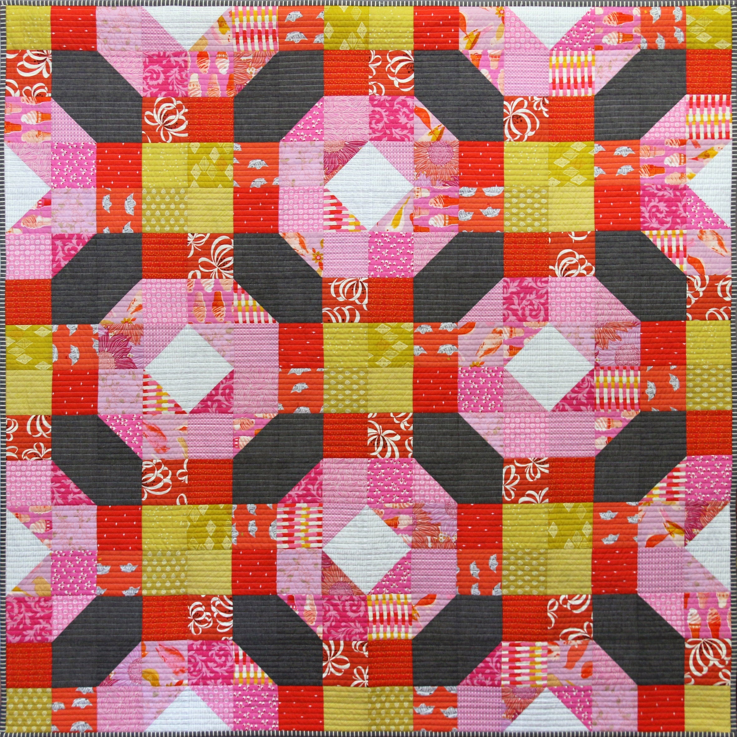Wake Me Up Quilt Pattern - PDF