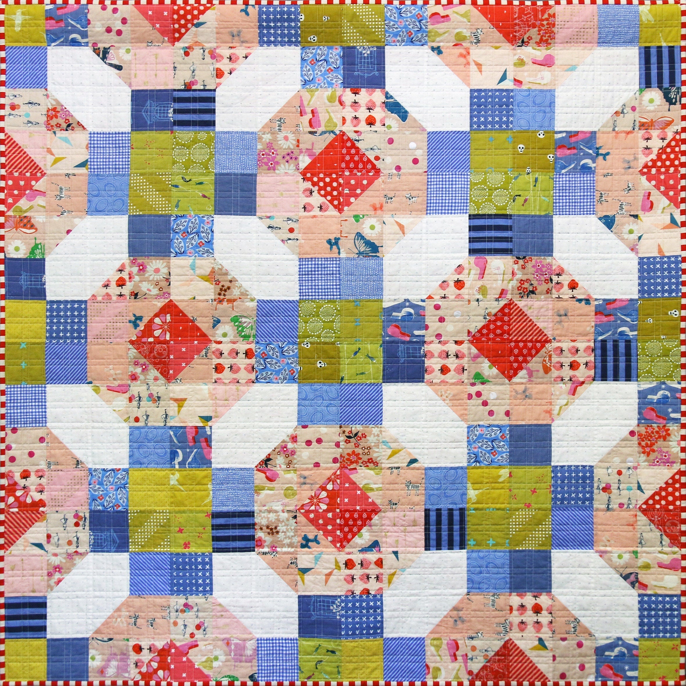 Wake Me Up Quilt Pattern - PDF