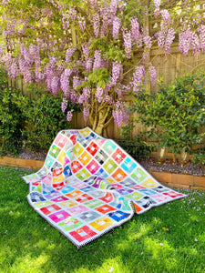 Colour Squared Quilt Mini Pattern - PDF