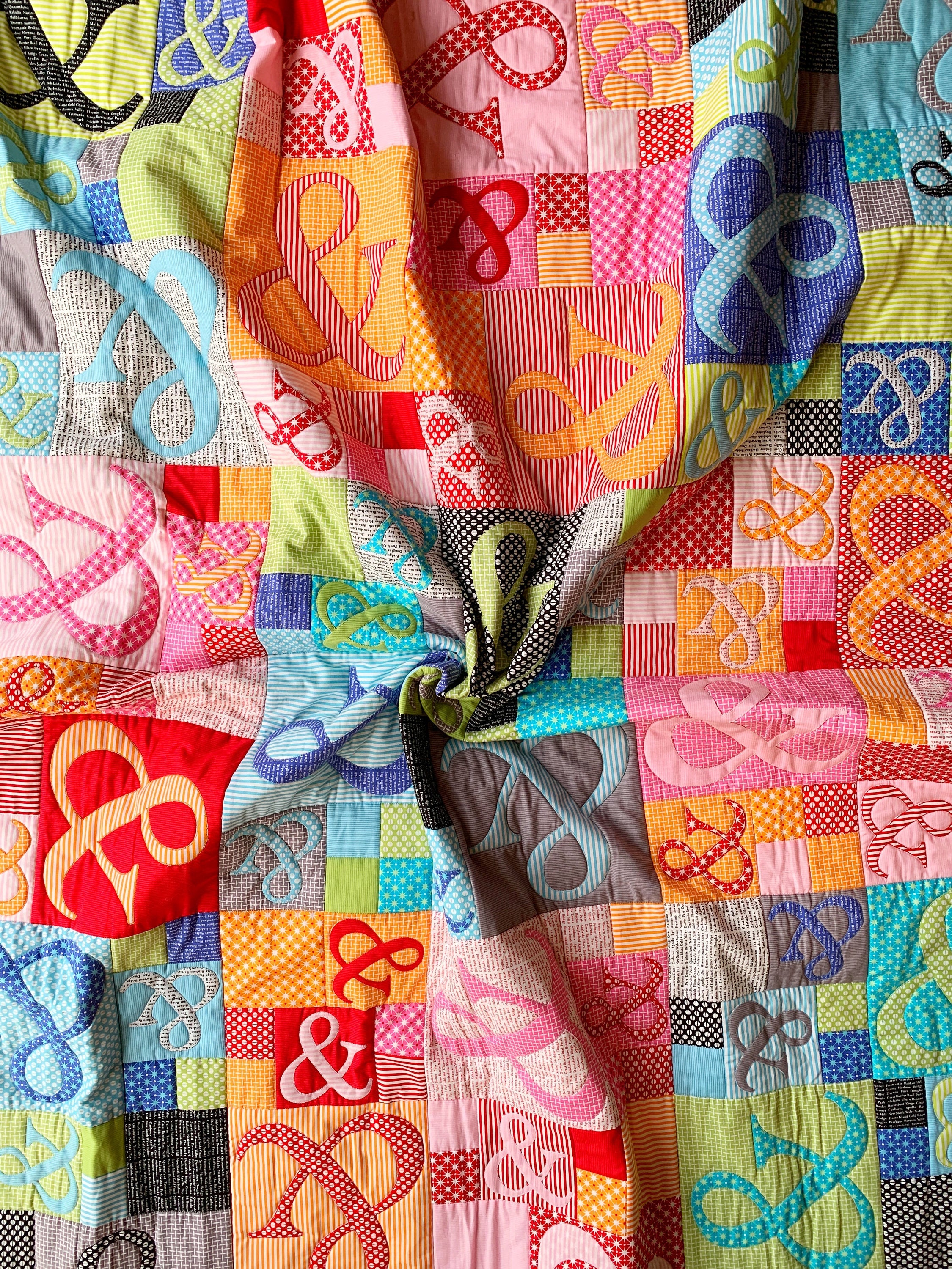 Ampersand Quilt - Template Set