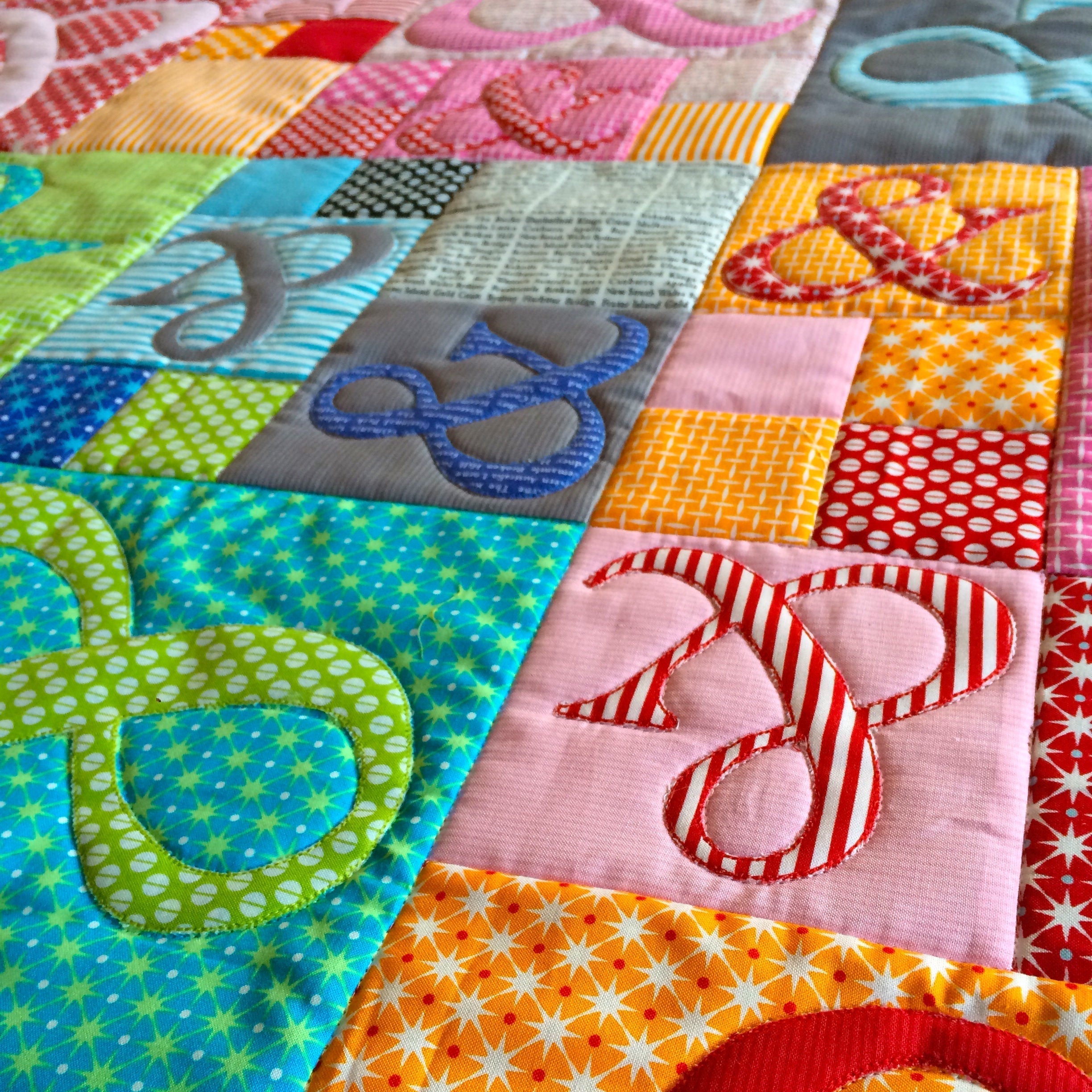 Ampersand Quilt - Template Set