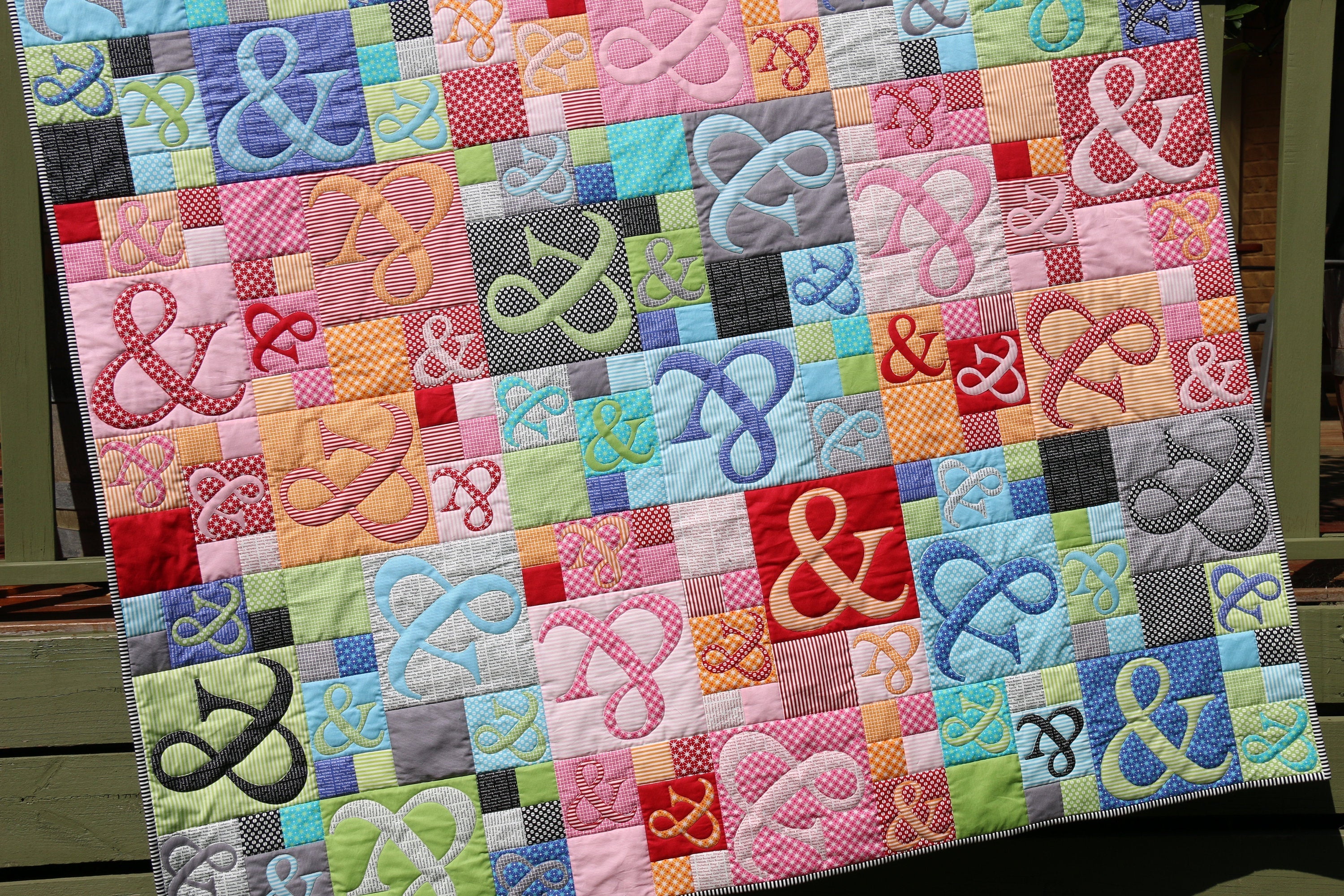 Ampersand Quilt - Template Set