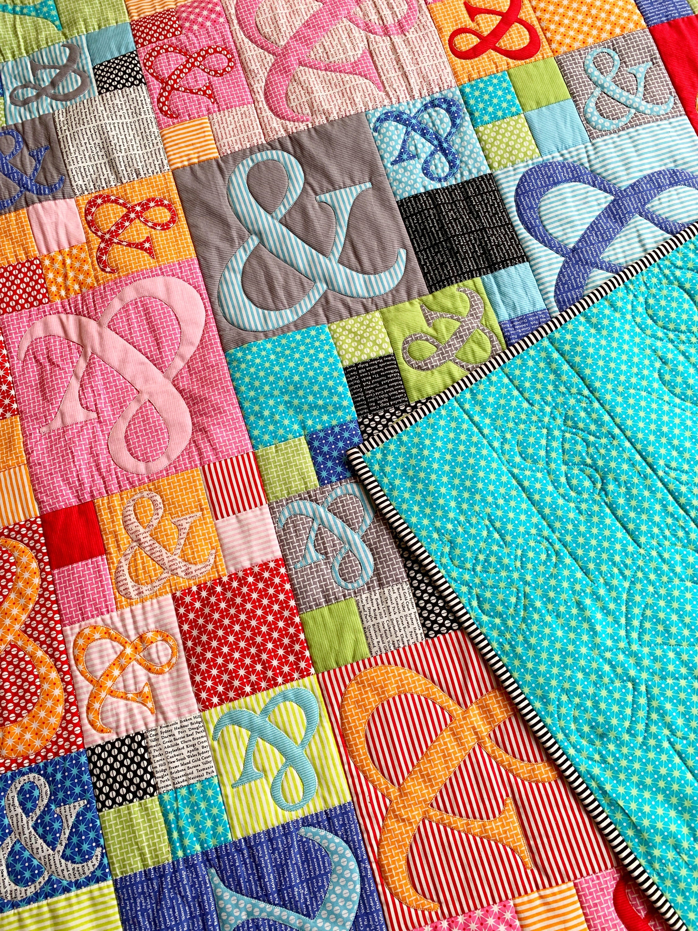 Ampersand Quilt Pattern - PDF