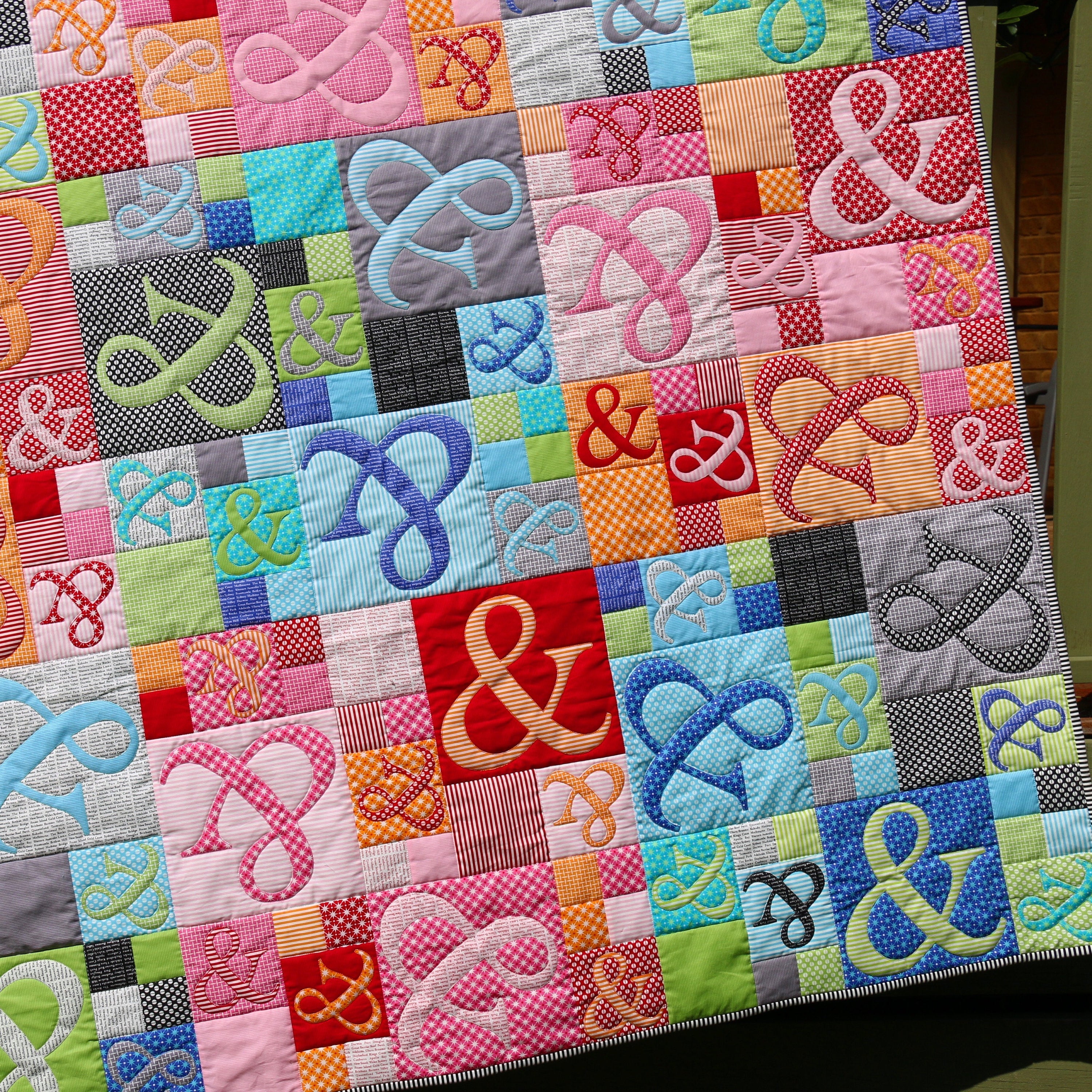 Ampersand Quilt - Template Set