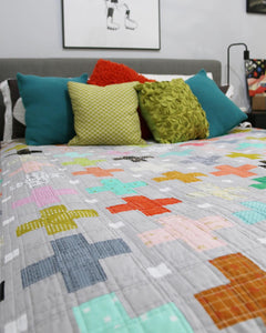 Little Crosses Quilt Pattern - Printed