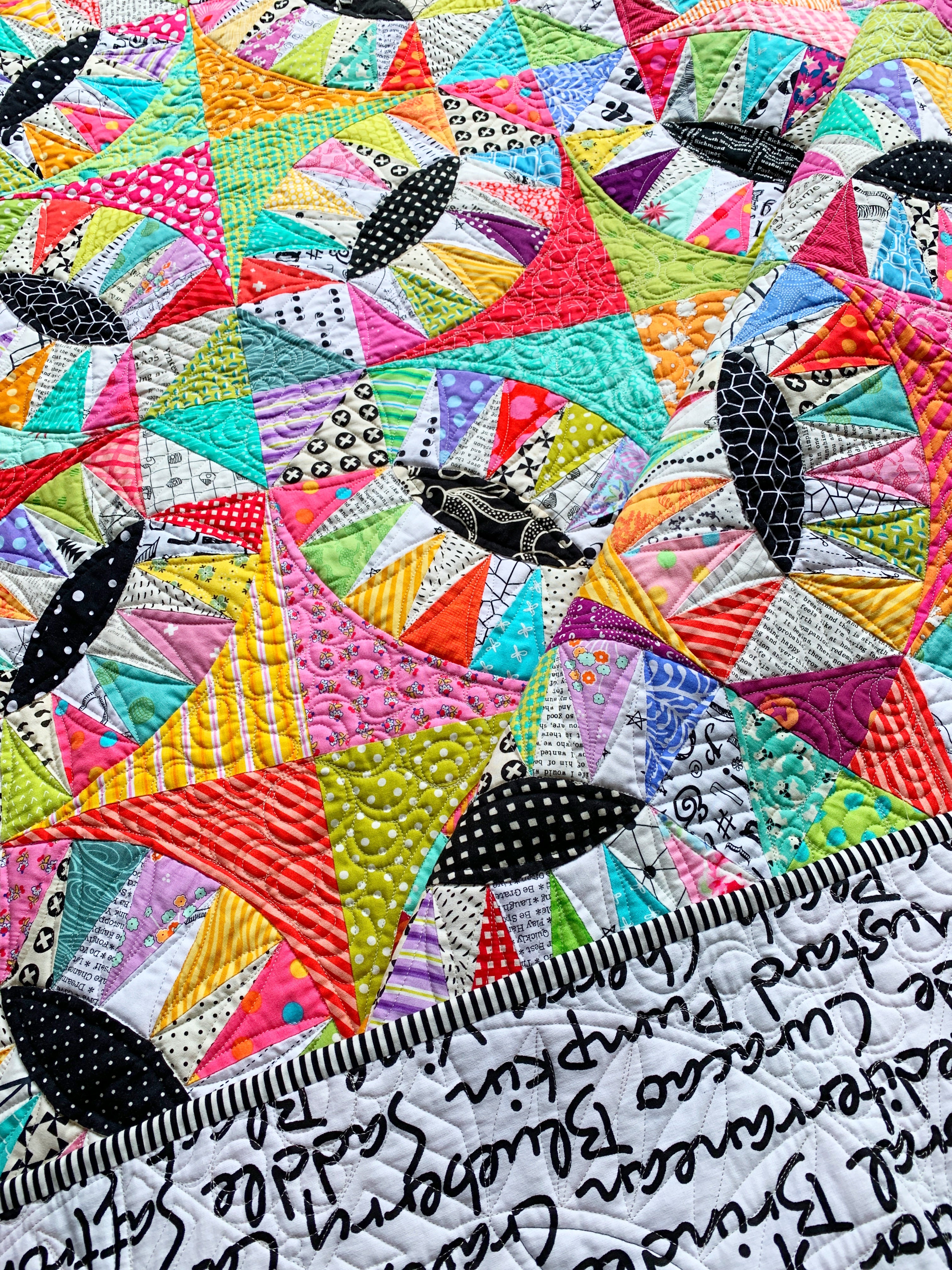 Tissue Paper Quilt Pattern Pickled Orange Peel Pattern and Template Set – Emma Jean Jansen