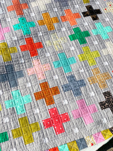 Little Crosses Quilt Pattern - Printed