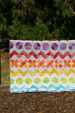 Load image into Gallery viewer, Rainbow Row by Row Quilt Pattern - PDF
