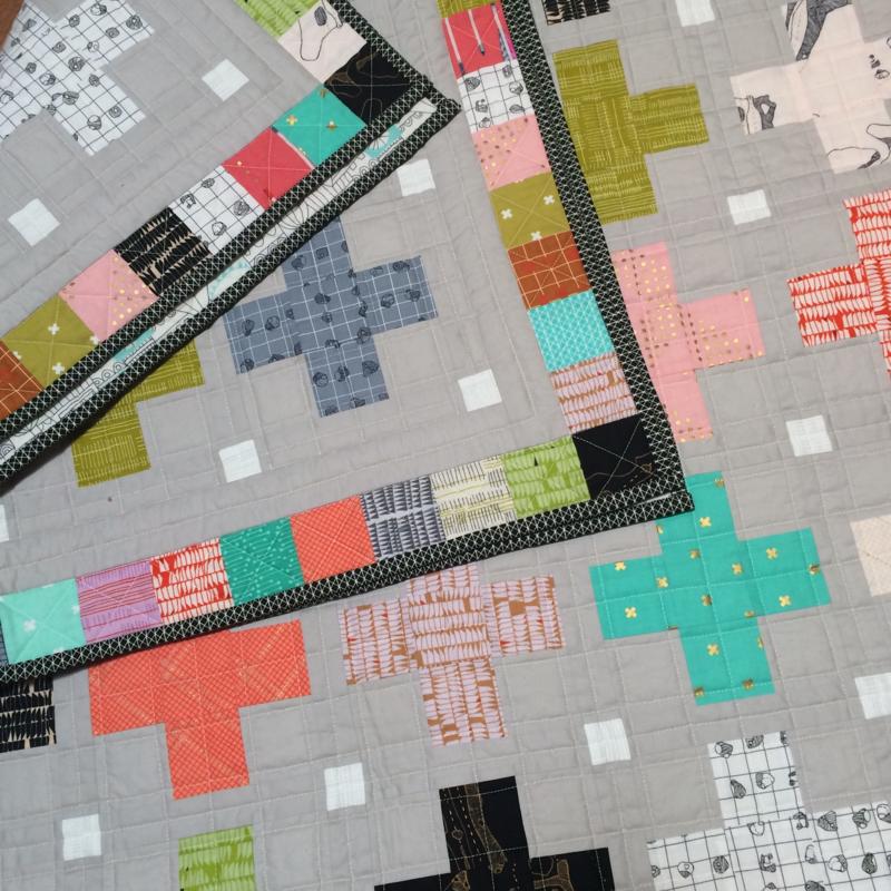 Little Crosses Quilt Pattern - Printed