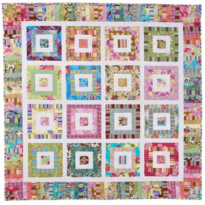 Funky Scrap Quilt Pattern - PDF