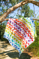 Load image into Gallery viewer, Rainbow Row by Row Quilt Pattern - PDF
