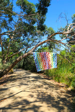 Load image into Gallery viewer, Rainbow Row by Row Quilt Pattern - PDF

